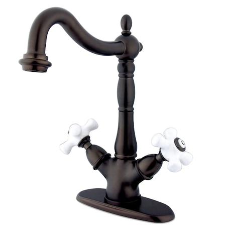 Kingston Brass KS1495PX Vessel Sink Faucet, Oil Rubbed Bronze KS1495PX